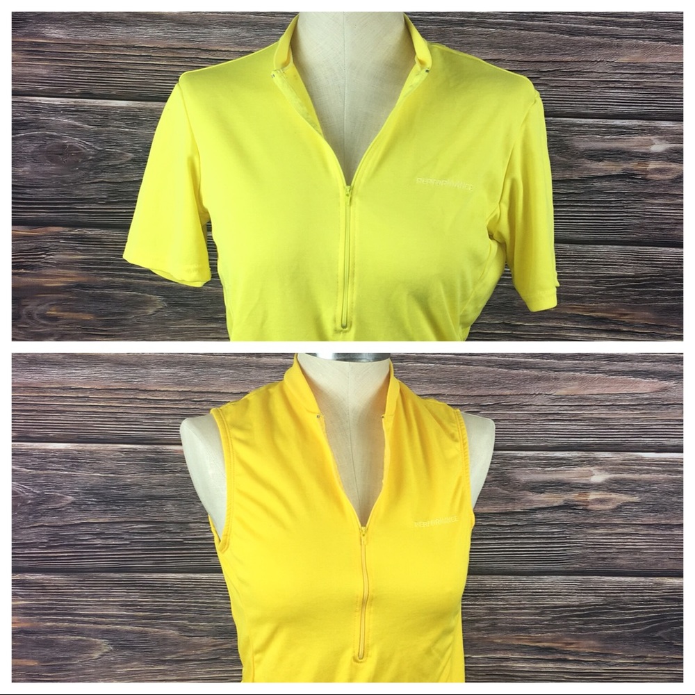 2 PERFORMANCE CYCLING Tops Bikewear Racing Small
